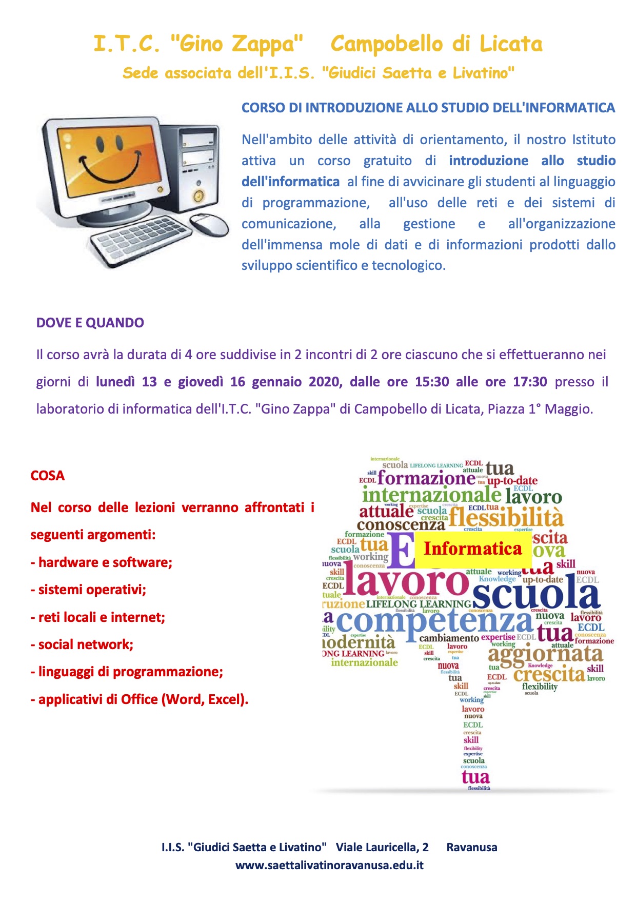 Istituto Distruzione Superiore Statale Giudici Saetta E